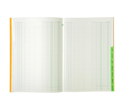 Piqûre 29,7x21cm échéancier 80 pages
