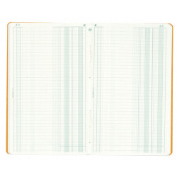 Piqûre 32x19,5cm journal folioté 80 pages