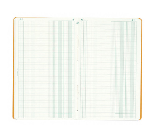 Piqûre 32x19,5cm journal folioté 80 pages