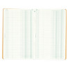 Piqûre 32x19,5cm journal folioté 80 pages
