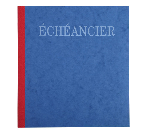 Piqûre 21x19cm échéancier tracé journal 80 pages