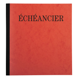 Piqûre 21x19cm échéancier tracé journal 80 pages
