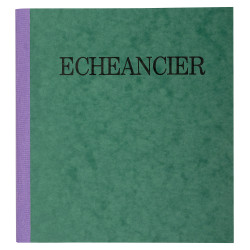 Piqûre 21x19cm échéancier tracé journal 80 pages