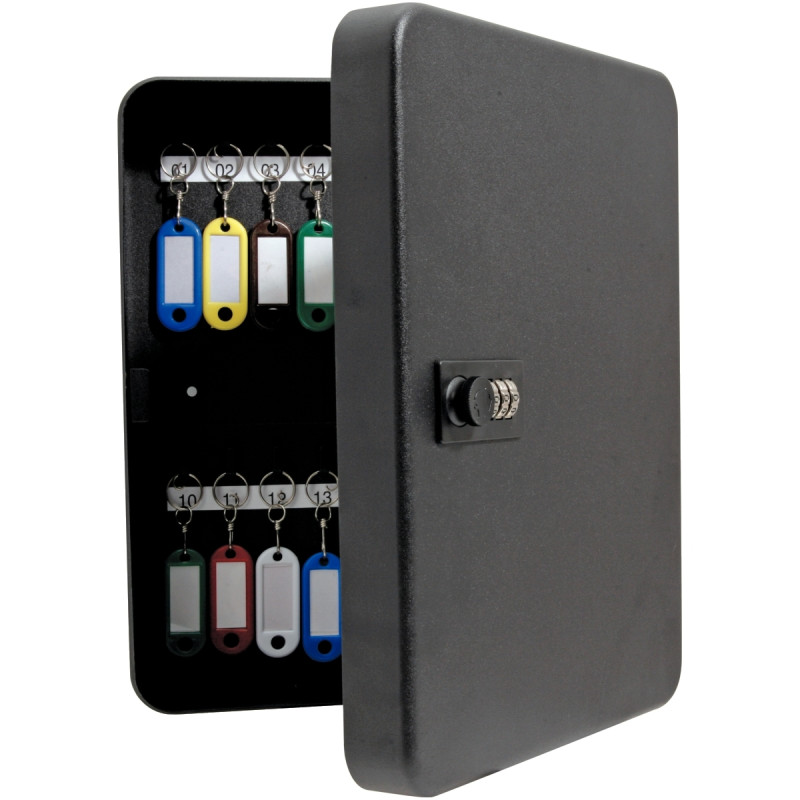 Armoire à combinaison 36 clés noire