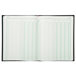Registre 32x25cm 4 colonnes sur 1 page 31 lignes 200 pages