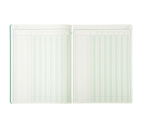 Piqûre 32x25cm 7 colonnes sur 1 page 33 lignes 80 pages