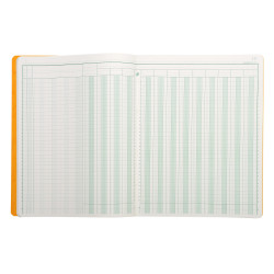 Piqûre 32x25cm 13 colonnes sur 2 pages 33 lignes 80 pages