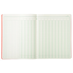 Piqûre 32x25cm 15 colonnes sur 2 pages 33 lignes 80 pages