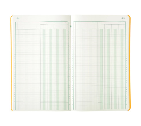 Piqûre 32x19,5cm 4 colonnes sur 1 page 31 lignes 80 pages