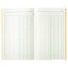 Piqûre 32x19,5cm 4 colonnes sur 1 page 31 lignes 80 pages