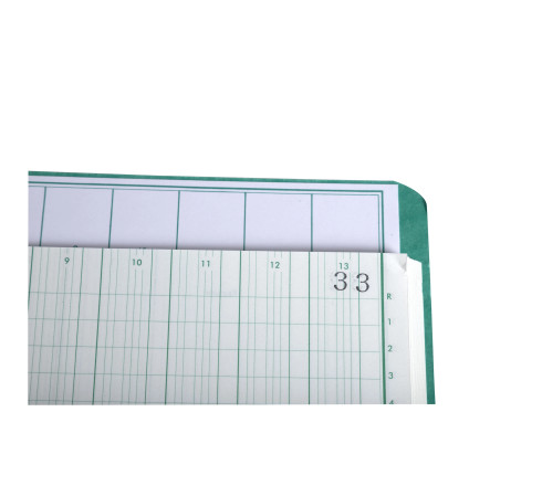 Piqûre 240X320 13 colonnes 80 pages foliotées avec paresseuse