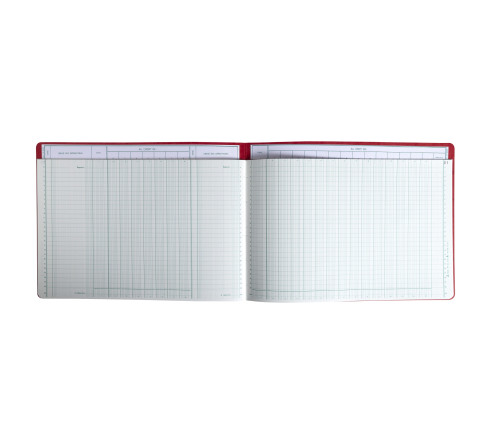 Piqûre 240X320 Trésorerie 80 pages foliotées avec paresseuse