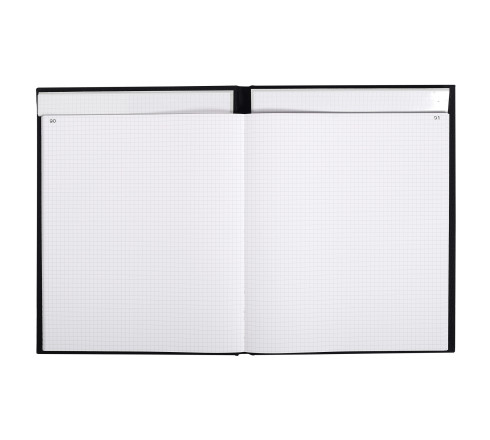 Registre 315X245 Quadrillé 200 pages foliotées avec paresseuse