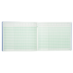 Piqûre 27x32cm à tête paresseuse 8 colonnes sur 1 page - 28 lignes - 80 pages