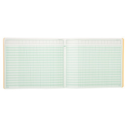 Piqûre 27x32cm à tête paresseuse 13 colonnes sur 1 page - 31 lignes - 80 pages