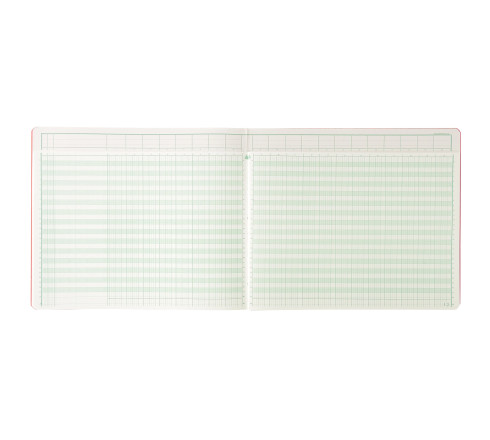 Piqûre 27x32cm à tête paresseuse 20 colonnes sur 2 pages - 28 lignes - 80 pages