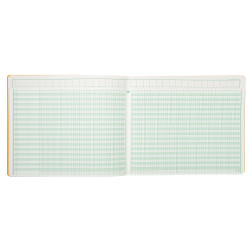 Piqûre 27x32cm à tête paresseuse 30 colonnes sur 2 pages - 31 lignes - 80 pages
