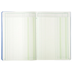 Piqûre 29,7x21cm à tête paresseuse 2 colonnes sur 1 page - 34 lignes - 80 pages