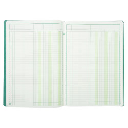 Piqûre 29,7x21cm à tête paresseuse 3 colonnes sur 1 page sur 1 page - 34 lignes - 80 pages