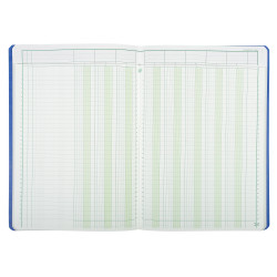 Piqûre 29,7x21cm à tête paresseuse 8 colonnes sur 2 pages - 34 lignes - 80 pages