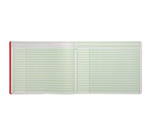 Piqûre 29,7x38cm à tête paresseuse 15 colonnes sur 1 page - 35 lignes - 80 pages
