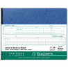 Piqûre Journal de caisse ou banque 29,7x38cm à tête paresseuse - collones ventilation : 17 débit, 9 crédit - 33 lignes - 80