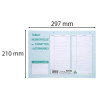 Pochette 297X210 Ensemble compte d'actionnaires 50 feuillets