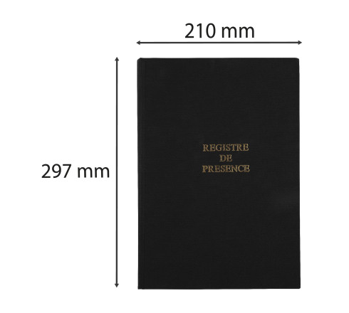 Registre 297X210 Présence aux délibérations du conseil 100 pages