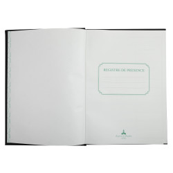 Registre 297X210 Présence aux délibérations du conseil 100 pages