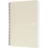 Cahier à reliure intégrale 180 pages MY REC'UP format A5, quadrillé 5x