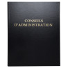 Reliure registre 32x26cm 4 anneaux avec recharge 100 feuillets - Conseils d'administration