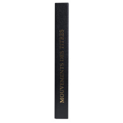 Reliure registre 32x26cm 4 anneaux avec recharge de 100 feuillets imprimés - Mouvements de titre