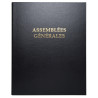 Reliure registre 32x26cm 4 anneaux avec recharge de 100 feuillets - Assemblées générales