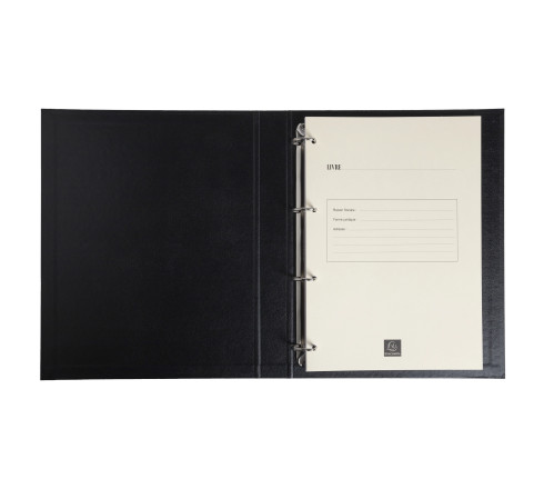 Reliure registre 32x26cm 4 anneaux avec recharges de 100 feuillets - Registre des décisions