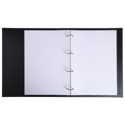 Reliure registre 32x26cm 4 anneaux avec recharges de 100 feuillets - Registre des décisions