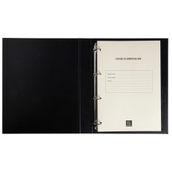 Reliure registre économique 32x26cm 4 anneaux - Conseils d'administration