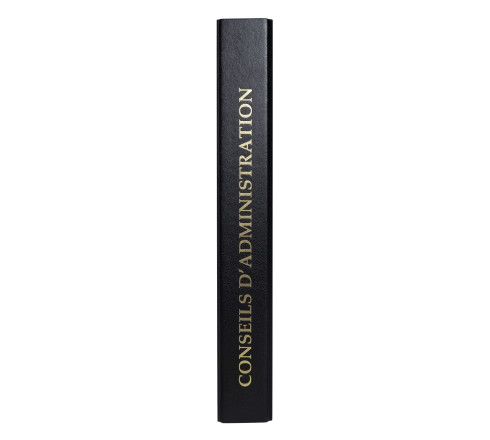 Reliure registre économique 32x26cm 4 anneaux - Conseils d'administration