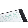 Reliure registre 32x26cm 4 anneaux avec recharge de 100 feuillets imprimés - Mouvements de titres