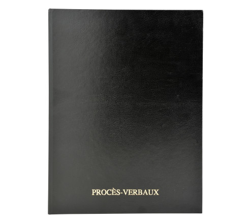 Registre à onglets 32x25cm - Procès-verbaux 200 pages