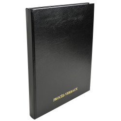 Registre à onglets 32x25cm - Procès-verbaux 200 pages