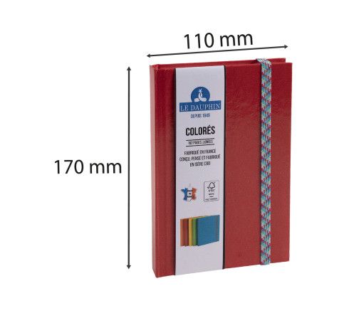 Carnet Iderama 170x110 192 pages lignées