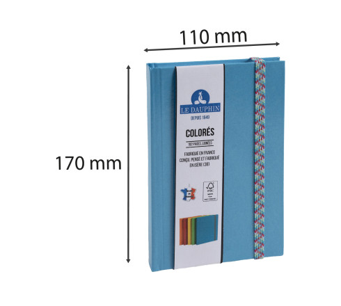 Carnet Iderama 170x110, 192 pages lignées