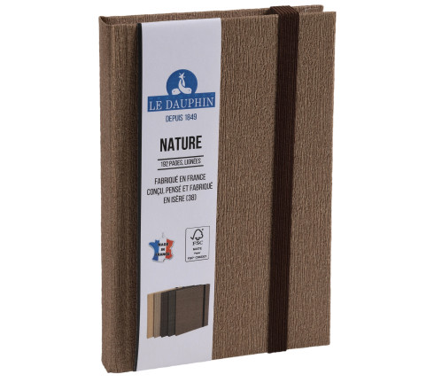 Carnet Nature 170x110, 192 pages lignées