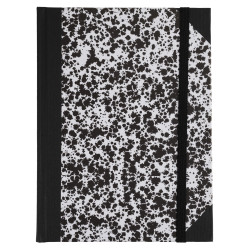 Carnet Marbre 220x170, 192 pages lignées