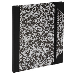 Carnet Marbre 220x170, 192 pages lignées