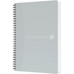 Cahier à reliure intégrale 180 pages MY REC'UP format A5, quadrillé 5x