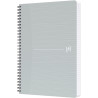 Cahier à reliure intégrale 180 pages MY REC'UP format A5, quadrillé 5x