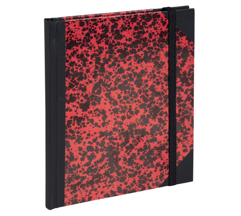 Carnet Marbre 220x170, 192 pages lignées