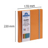 Carnet Iderama 220x170, 192 pages lignées