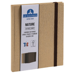 Carnet Nature 220x170, 192 pages lignées